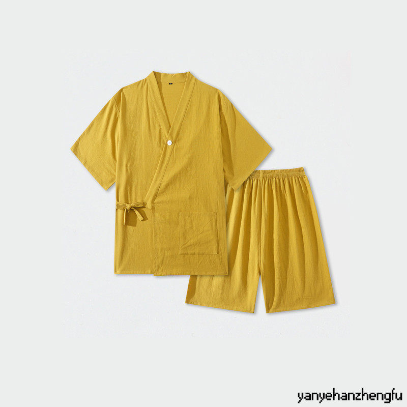 2025新款汗蒸服女款纯棉日式开衫系带居家睡衣情侣男桑拿服洗浴服,居家布艺,汗蒸服,淘宝优惠券,粉丝福利购,淘宝优惠卷