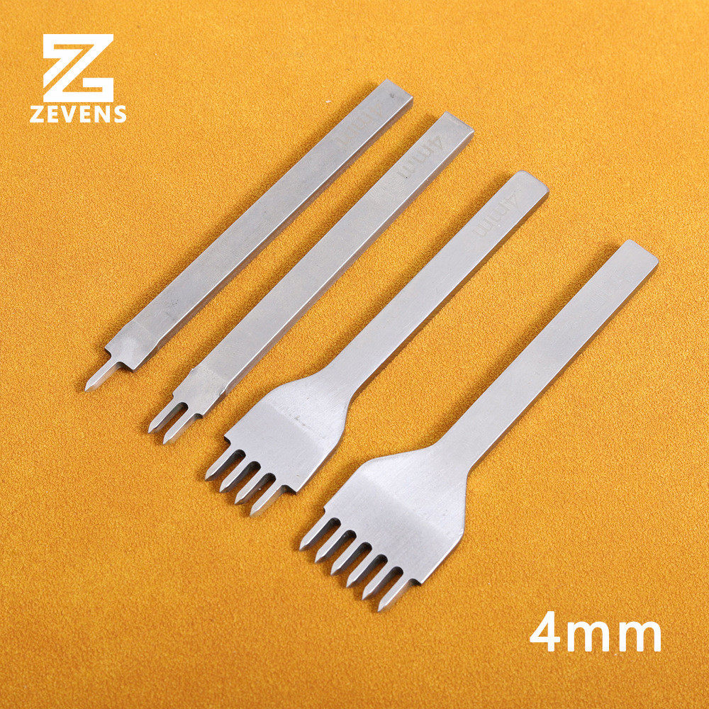 抛光菱斩 齿间抛光 手工皮革diy工具 间距缝线工具 3/4mm打孔