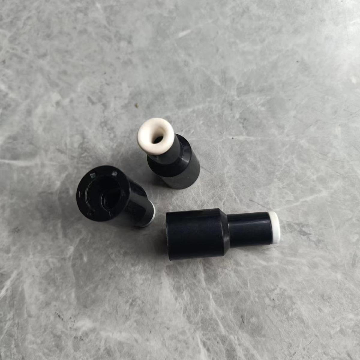 大卷装倍捻机衬锭配件飞翼座摩擦片端盖引丝帽铜棒头瓷碗等