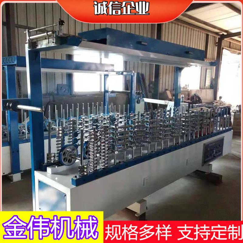 让利直惠 线条集成墙板铝型材600型包覆机 pur热熔胶格栅覆膜厂家