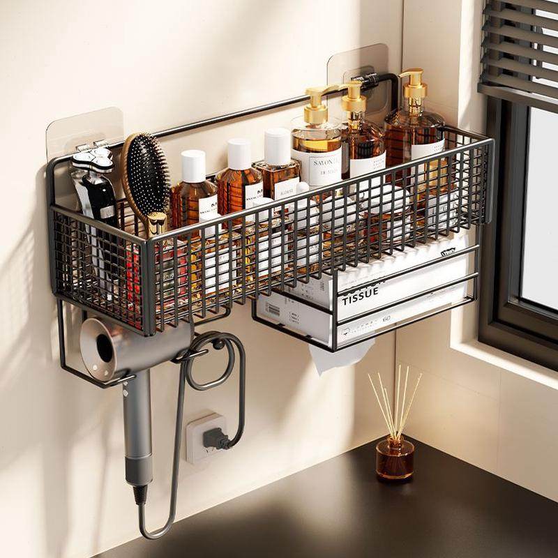 浴室收纳吹风机免打孔卫生间挂架置物架架子架懒人支架电吹风风筒,家庭/个人清洁工具,吹风机置物架,淘宝优惠券,粉丝福利购,淘宝优惠卷
