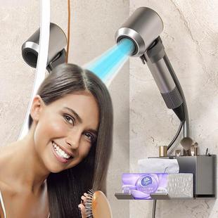 懒人壁挂放浴室支架挂架新款吹风机手持电吹风风筒卫生间置物架免