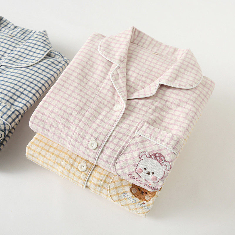 春秋纯棉绒布情侣睡衣女长袖可爱秋冬磨毛男士休闲学生家居服,女士内衣/男士内衣/家居服,睡衣/家居服套装,淘宝优惠券,粉丝福利购,淘宝优惠卷