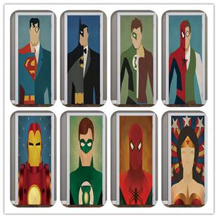 超人木门衣柜漫画超级英雄动漫门贴纸翻新自粘防水卧室宿舍寝室门