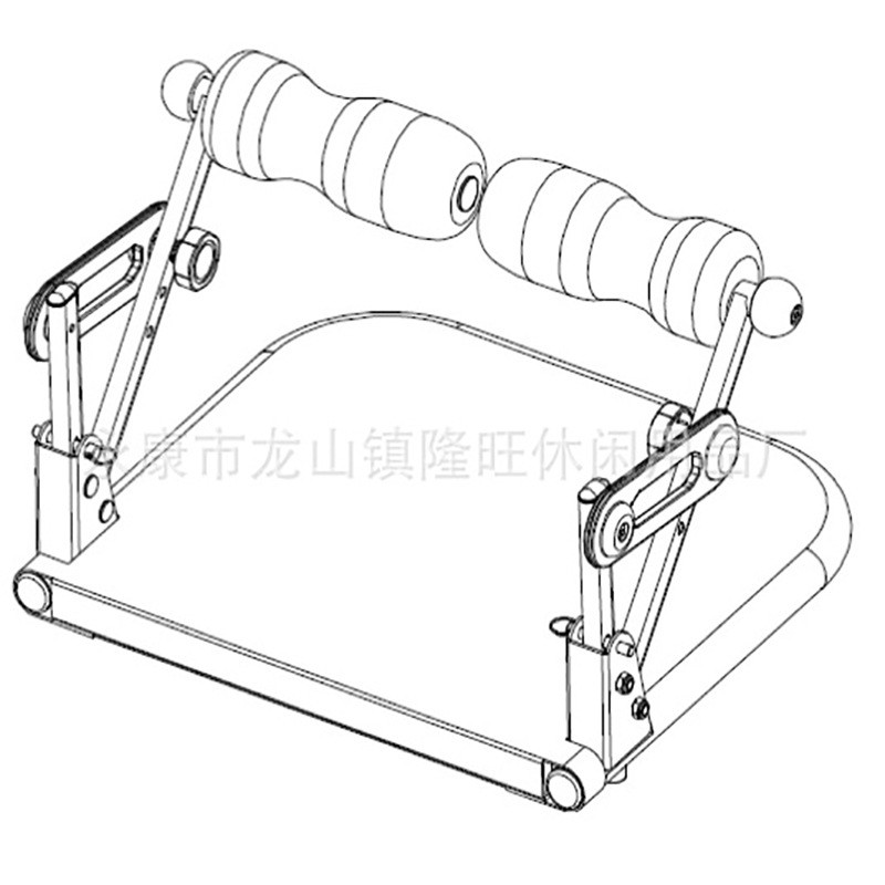 健腹器 家用健身器材 AB挺腰器 AB Rocket Twister