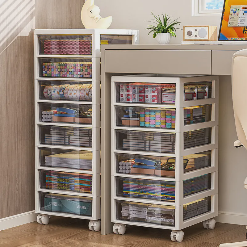 文件收纳柜多层带轮桌下抽屉式储物柜多功能办公用品文具文件柜,收纳整理,包包收纳盒/箱,淘宝优惠券,粉丝福利购,淘宝优惠卷