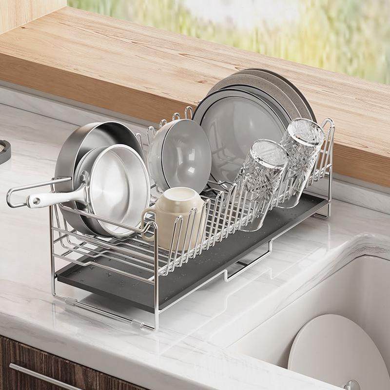 子碗盘架台面厨房洗碗槽筷不锈钢碗碟收纳架304沥水置物架放碗架,厨房/烹饪用具,碗架,淘宝优惠券,粉丝福利购,淘宝优惠卷