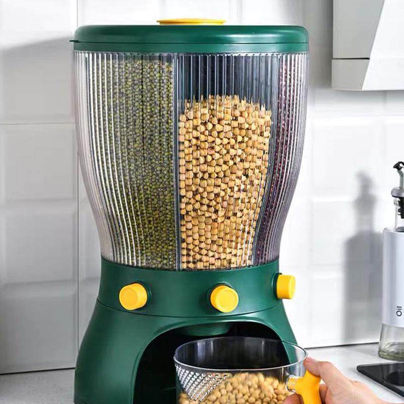 用防潮五谷杂粮收纳盒储米箱装米桶分格杂粮密封罐防虫米缸分类,厨房/烹饪用具,米桶/米缸,淘宝优惠券,粉丝福利购,淘宝优惠卷