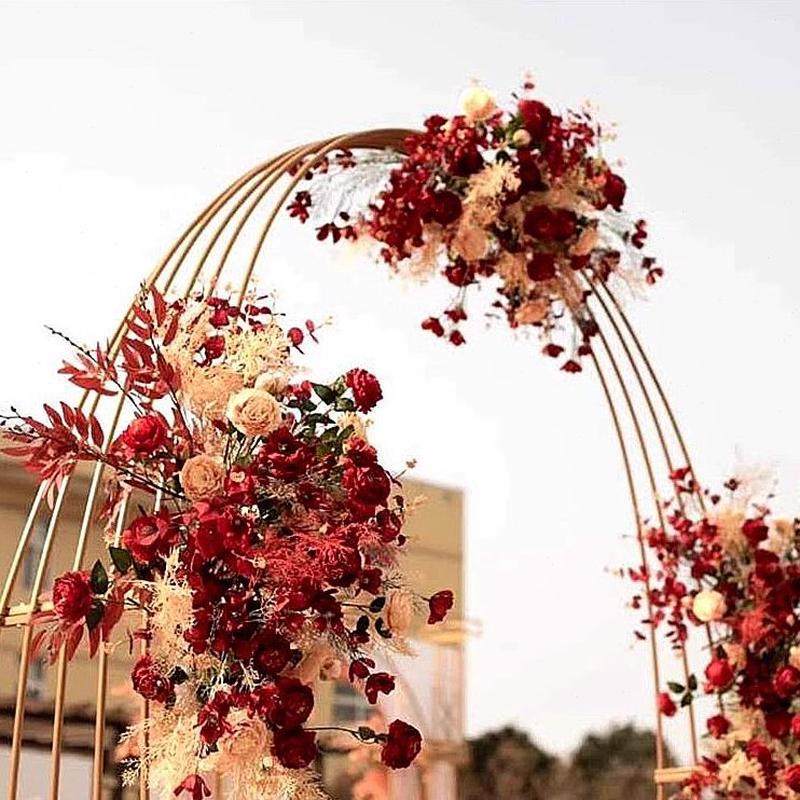 高档线婚礼花拱门舞台铁艺婚庆道具新款置装饰背景布牵中式百搭一,节庆用品/礼品,拱门,淘宝优惠券,粉丝福利购,淘宝优惠卷