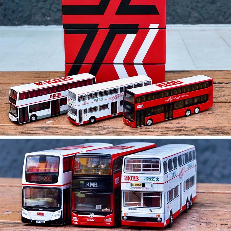 Tiny微影九巴90周年纪念系列巴士 MAN 富豪B9TL香港巴士车模1/110