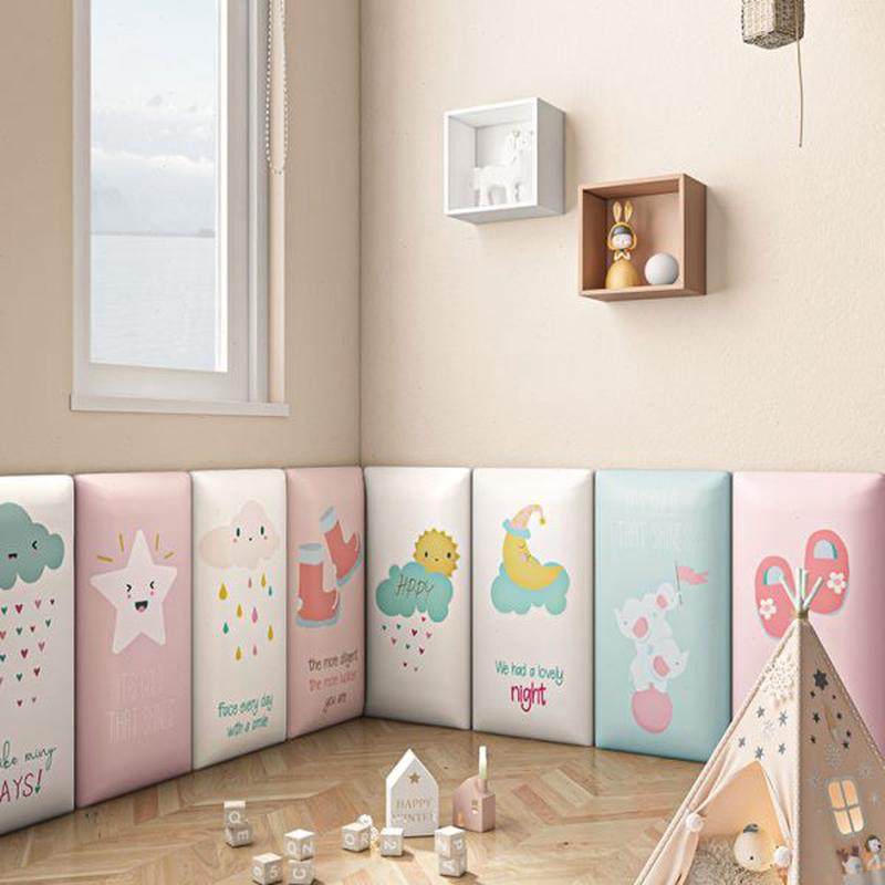 贴墙自粘儿童房垫板床围宝宝床头卧室榻榻米防撞墙围软包墙贴,家装主材,背景墙软包,淘宝优惠券,粉丝福利购,淘宝优惠卷