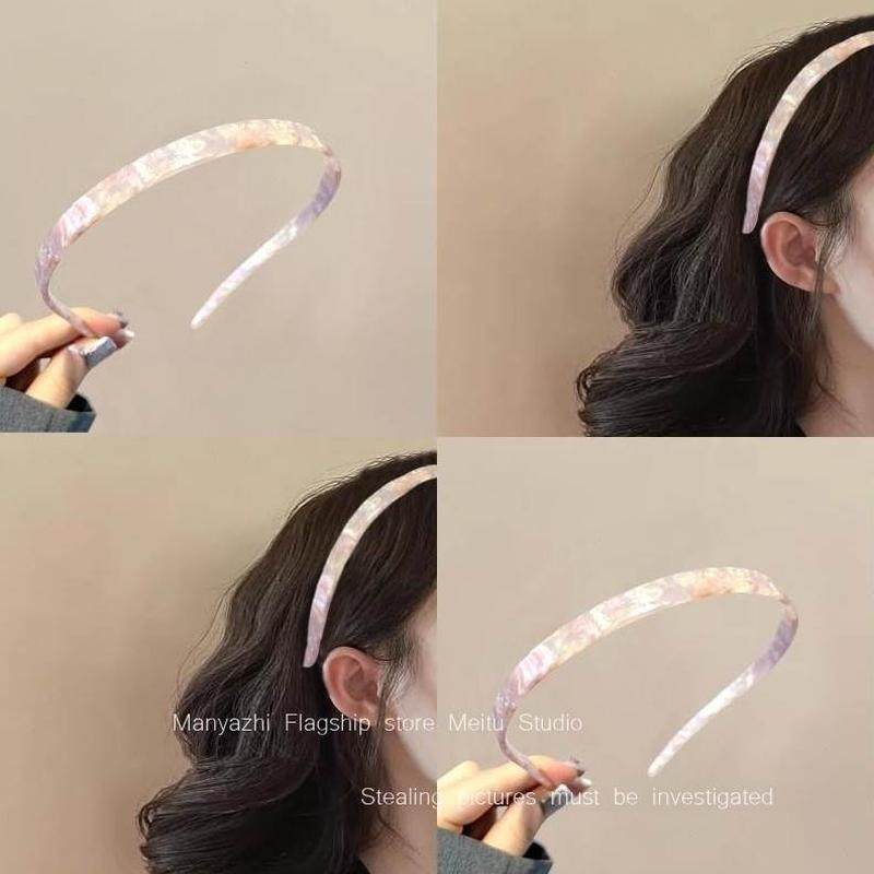 高级2024新款头箍感不头饰眼镜！质感夹！浅色醋酸发箍骨防滑耳,节庆用品/礼品,文化创意手环,淘宝优惠券,粉丝福利购,淘宝优惠卷