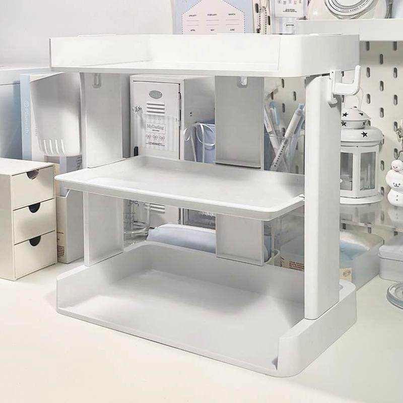 笔筒置物架书桌布收纳架装饰多层宿舍桌文具首饰书架面置大学生,收纳整理,书桌收纳置物架,淘宝优惠券,粉丝福利购,淘宝优惠卷