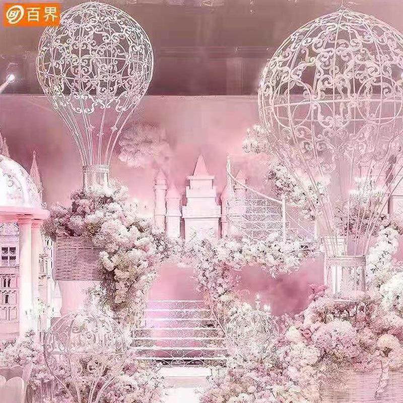 新款橱窗摆件挂件饰舞台装婚礼道具热气球百界主题铁艺婚庆道具,节庆用品/礼品,婚庆绢花,淘宝优惠券,粉丝福利购,淘宝优惠卷
