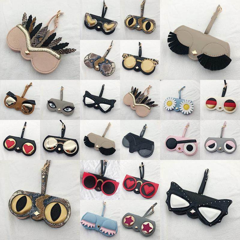 新款便携眼镜包卡通墨镜包保护夹太阳眼镜盒袋包包挂饰带镜腿扣,ZIPPO/瑞士军刀/眼镜,眼镜袋,淘宝优惠券,粉丝福利购,淘宝优惠卷