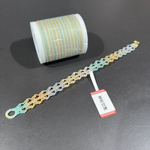 微芯0.3洒金蜡线星空段染蜡线编织线材DIY红绳手工手绳线