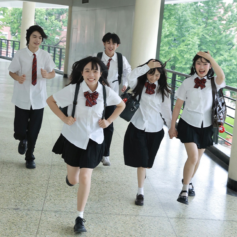 高货速发初中生高中学生秋季运动会合唱朗诵演出服校服套装毕业班
