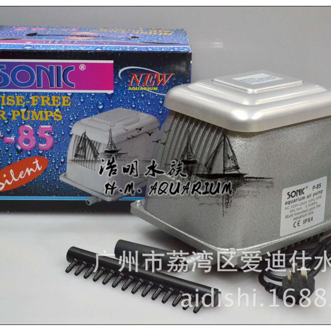 JEBO佳宝 P-85气泵鱼缸鱼池增氧气泵打氧泵充氧泵