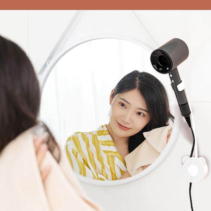 壁挂风筒手持置物架浴室电吹风免手拿挂架懒人支架吹风机架免打孔,家庭/个人清洁工具,吹风机置物架,淘宝优惠券,粉丝福利购,淘宝优惠卷