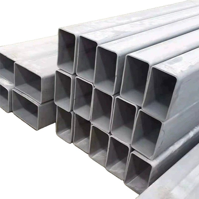 加工定制不锈钢方形管管材管件拉丝切割打孔304/316/201不锈钢方
