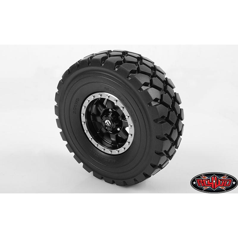 RC4WD模型攀爬越野6x6军卡车原装仿真1.9轮胎一对 (Z-T0075)