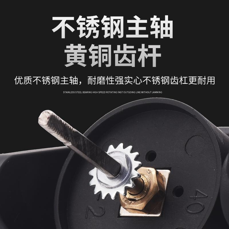 科迈龙双卸力渔轮全金属线杯鱼线轮前后刹泄力纺车轮库钓鲤鱼轮1