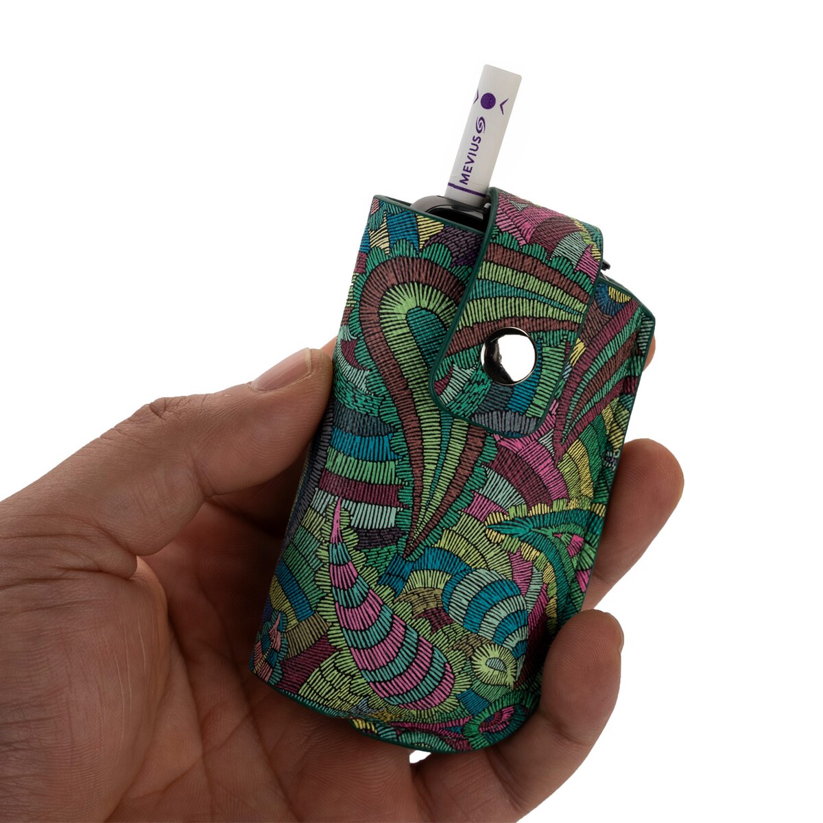 适用于Ploom X皮套 advanced保护套ploomX advanc ed防摔壳腰果花