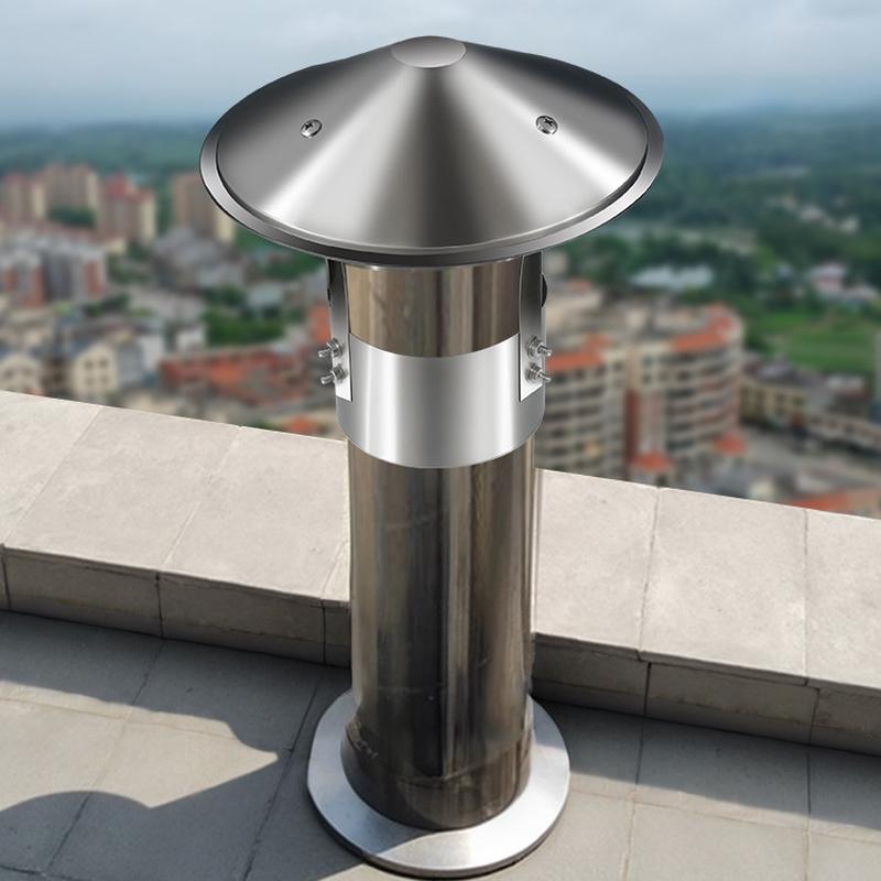 不锈钢烟囱防雨帽烟囱帽管罩防水农村楼顶锅炉柴火炉排风排气排烟