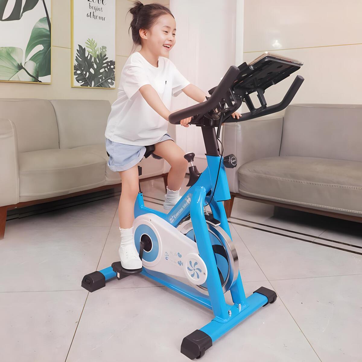 儿童动感单车家用小型健身运动自行车室内康复锻炼身体减肥脚踏车