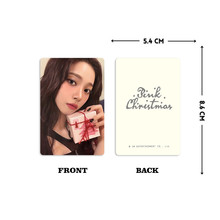 aespa吒组合 2024 PINK CHRISTMAS小卡 圣诞小卡 随机卡