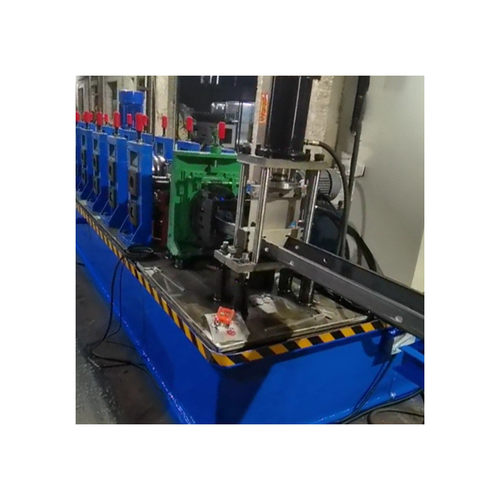 5mm重型c切割生产金属成型冷弯加工大型c型机冲孔平直型钢设备