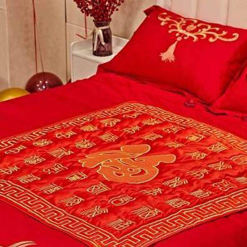 垫陪嫁床上被子喜被刺绣百新娘坐垫结婚套装人嫁坐妆用品新,节庆用品/礼品,婚庆跪垫,淘宝优惠券,粉丝福利购,淘宝优惠卷
