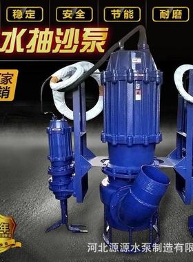ZJQ潜水渣浆泵抽沙泵河道采砂双搅拌渣浆泵 6寸8寸立式潜水泥沙泵