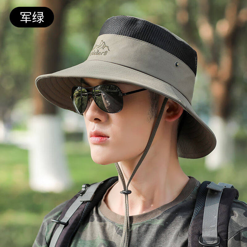 坤斯汀帽子遮阳帽男女春夏季2022户外百搭男士夏季太阳帽男遮阳帽,居家日用,挡雨帽,淘宝优惠券,粉丝福利购,淘宝优惠卷