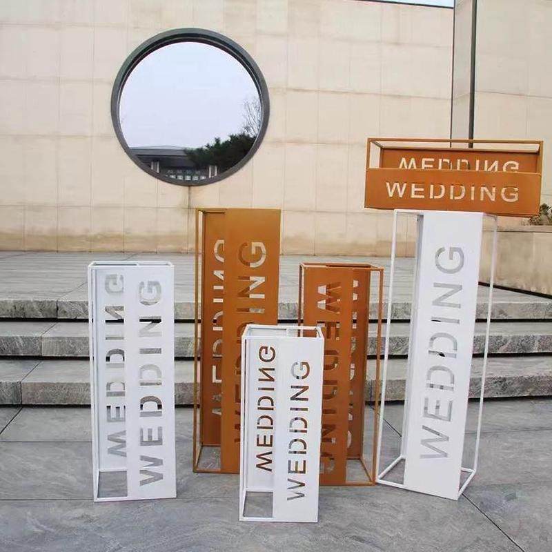 框婚庆铁艺道具2022花架金色长方路引体婚礼装饰摆件字母方新款,节庆用品/礼品,路引,淘宝优惠券,粉丝福利购,淘宝优惠卷