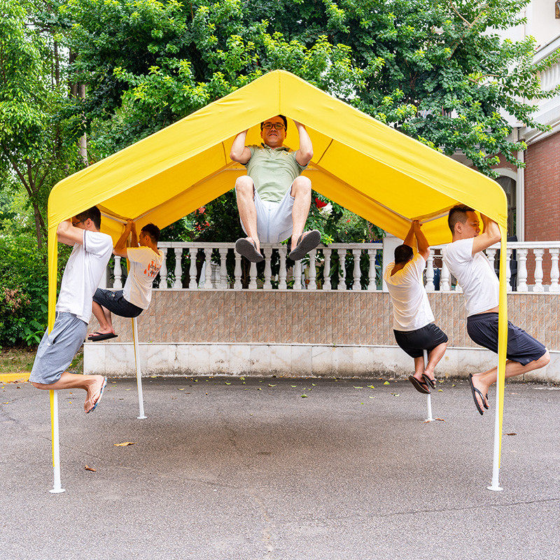 网红集市户外商用帐篷遮阳棚摆摊用篷房四脚夜市蓬雨棚四角防雨篷