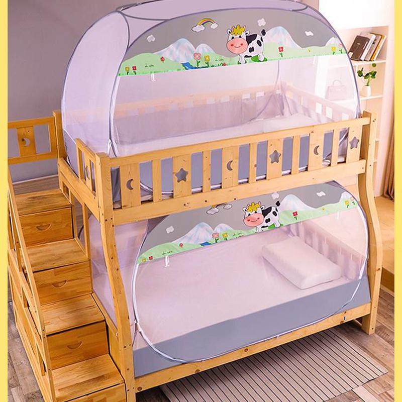 防摔上下床蒙古包1.5上下铺蚊帐学生宿舍免安装子母床家用儿童1.2,床上用品,蚊帐,淘宝优惠券,粉丝福利购,淘宝优惠卷