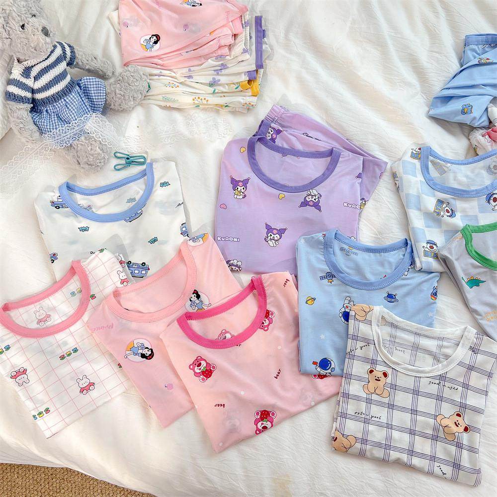 婴幼儿童睡衣夏季薄款男七分袖长裤套装家居服卡通空调服,童装/婴儿装/亲子装,家居服套装,淘宝优惠券,粉丝福利购,淘宝优惠卷