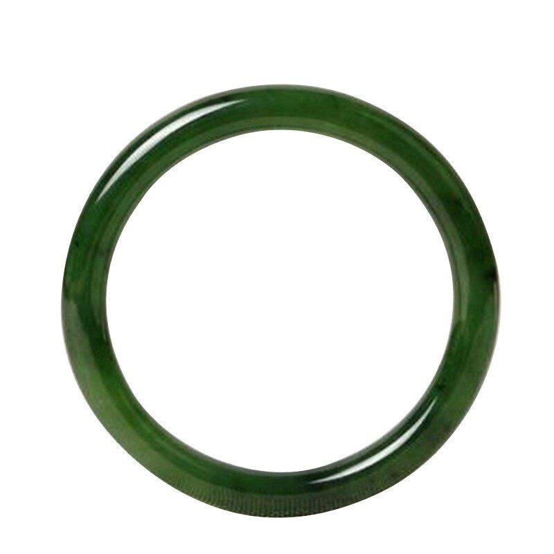 外蒙料手镯绿色手镯外蒙镯子碧玉细条圆条女款玉手镯手链厂家包邮