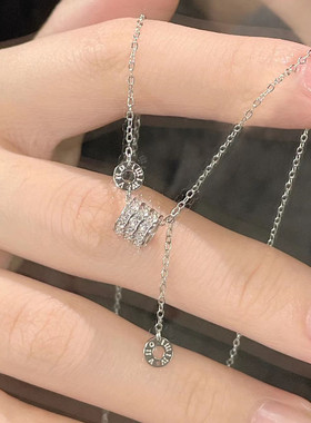 小蛮腰999纯银项链女轻奢小众2025新款爆款锁骨链送闺蜜生日礼物