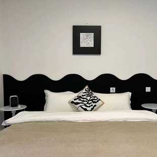 床头毛毡板床围幼儿园墙贴背景墙儿童防撞护板软包造型装饰墙自粘