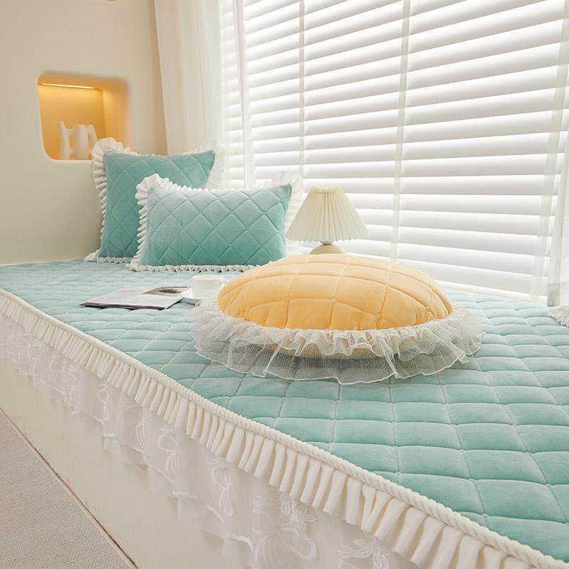 公主风窗垫窗台垫2023新款防滑卧室加厚可拆洗海绵阳台垫子定制,居家布艺,飘窗垫,淘宝优惠券,粉丝福利购,淘宝优惠卷