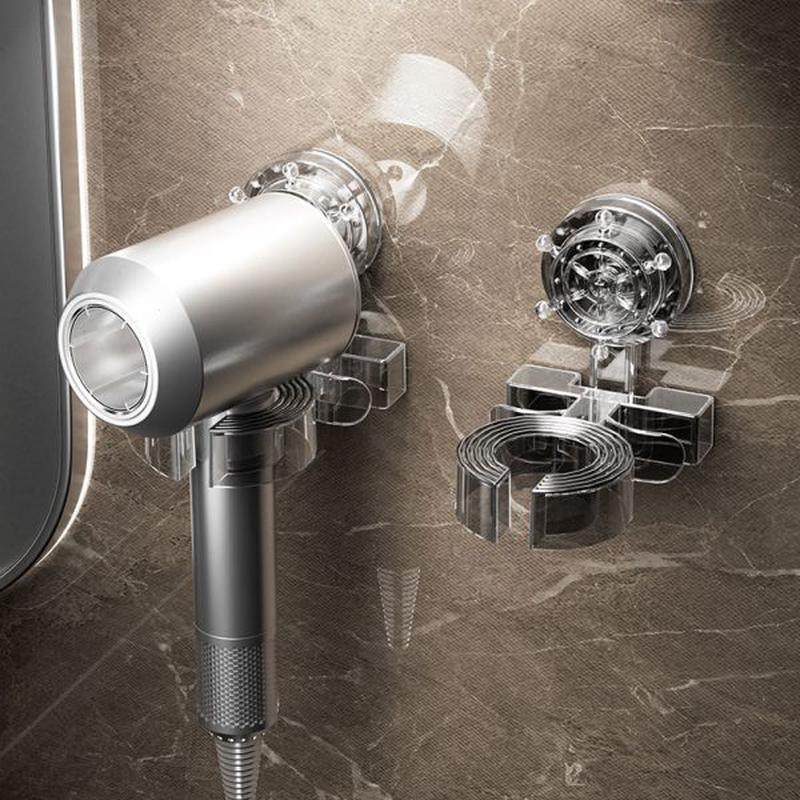 吹风机架吹风机壁挂电吹风支架收纳架免打孔懒人挂架吸盘风筒置物,家庭/个人清洁工具,吹风机置物架,淘宝优惠券,粉丝福利购,淘宝优惠卷