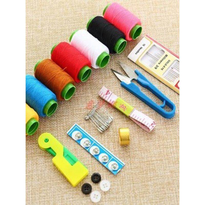 多功能居家用针线盒套装便携式针线包缝补工具10件套缝纫套装线盒,居家布艺,线盒,淘宝优惠券,粉丝福利购,淘宝优惠卷