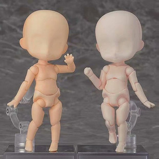 GSC粘土人通用素体绘画素描小孩男女Doll娃Q版关节可动手办模型