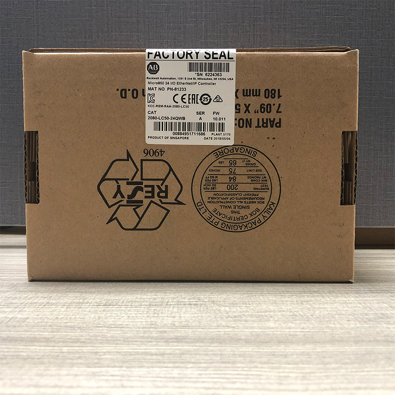 2080-LC50-24QWB罗克韦尔ABMicro850控制器全新2080LC5024QWB