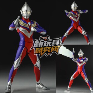 真骨雕迪迦奥特SHF复合型光之巨人手办全身关节可动人偶儿童玩具