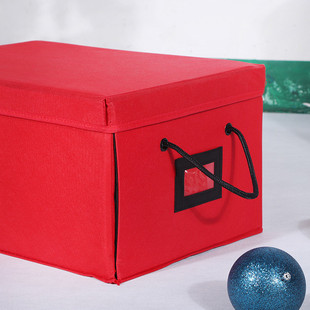 圣诞收纳盒72格圣诞球收纳盒圣诞装饰球可折叠圣诞礼品收纳箱