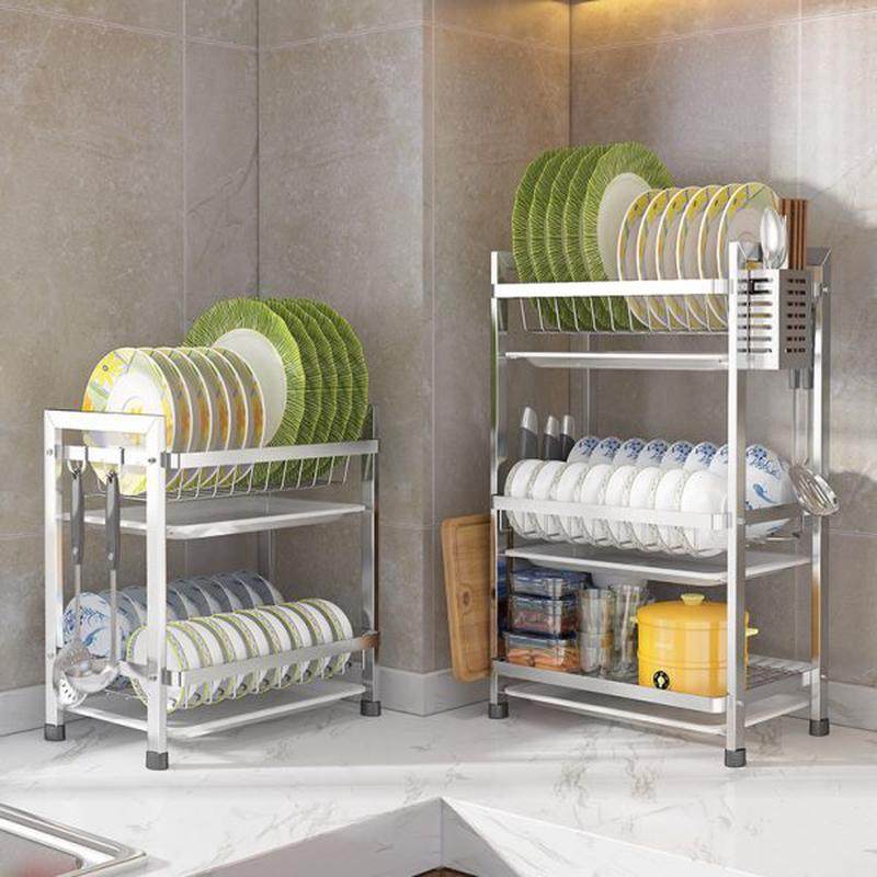 304不锈钢窄款碗架沥水架厨房置物架小型家用台面碗柜碗碟收纳架,厨房/烹饪用具,碗架,淘宝优惠券,粉丝福利购,淘宝优惠卷