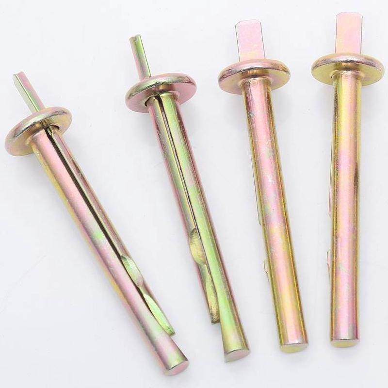 圈水泥膨胀螺丝带插片钉子打入快速虎壁击芯击加长墙式膨胀螺丝锤,五金/工具,膨胀螺丝,淘宝优惠券,粉丝福利购,淘宝优惠卷